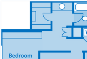 Estancia 3A Three Bedroom 2D Floor Plan
